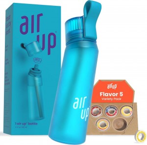 Air Up (22 oz) 5 scent pods & straw Bottles Ocean Blue | Canada 7521-SIMWA