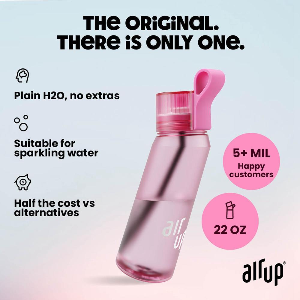 Air Up (22 oz) 5 scent pods & straw Bottles Hot Pink | Canada  6213-OGYZT