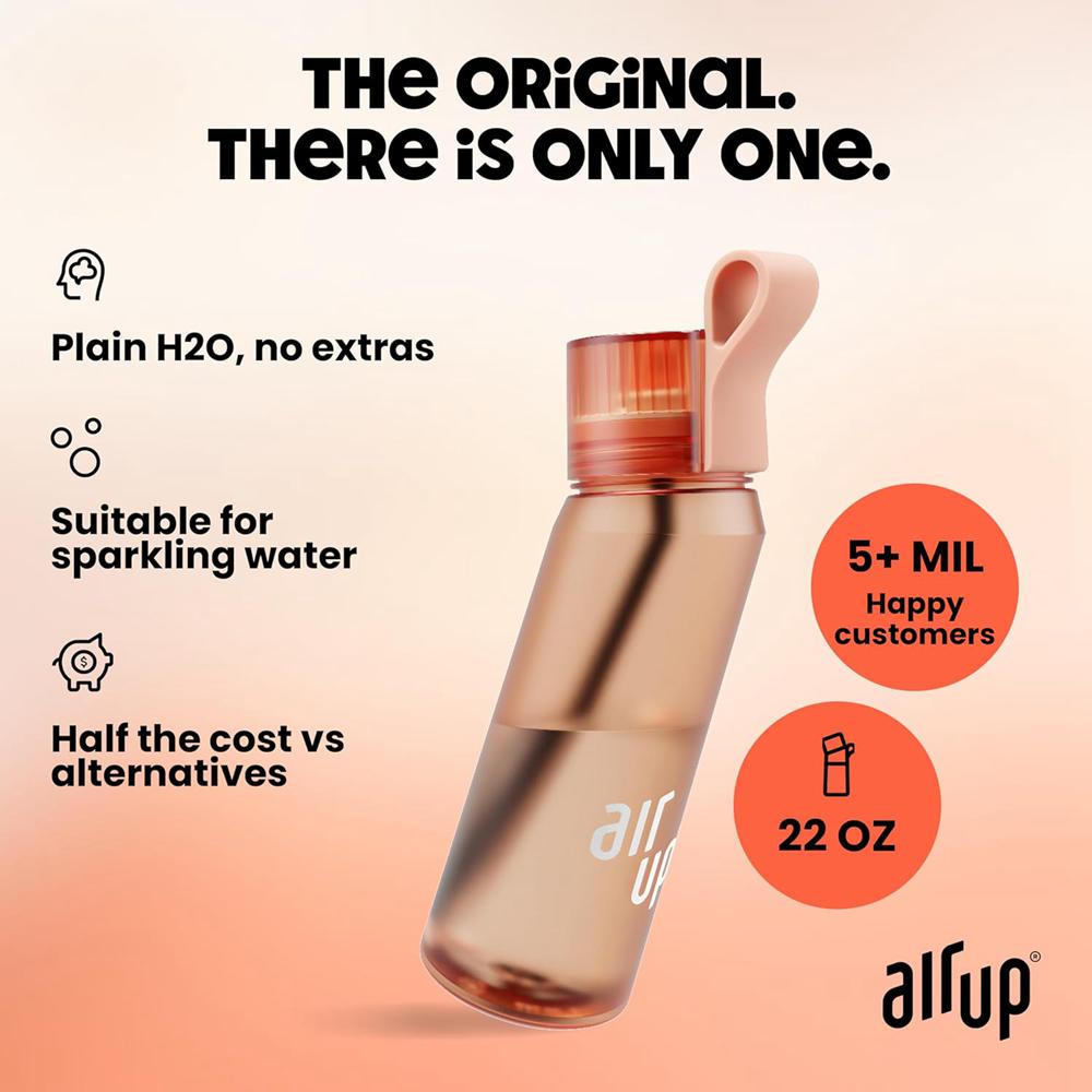 Air Up (22 oz) 5 scent pods & straw Bottles Electric Orange | Canada  9780-GWMIX