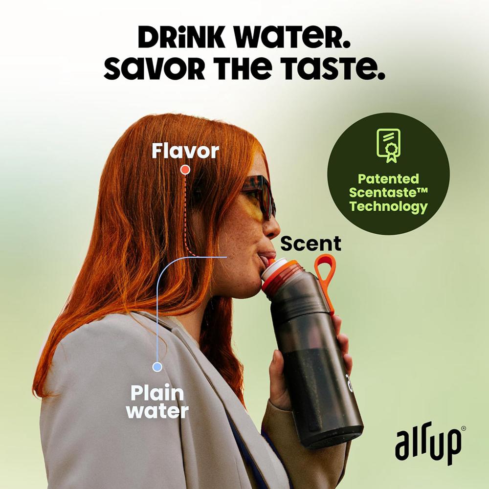 Air Up (22 oz) 5 scent pods & straw Bottles Vibrant Green | Canada  1630-WNPKB