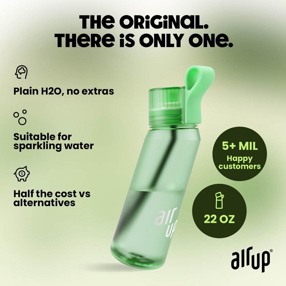 Air Up (22 oz) 5 scent pods & straw Bottles Vibrant Green | Canada  1630-WNPKB