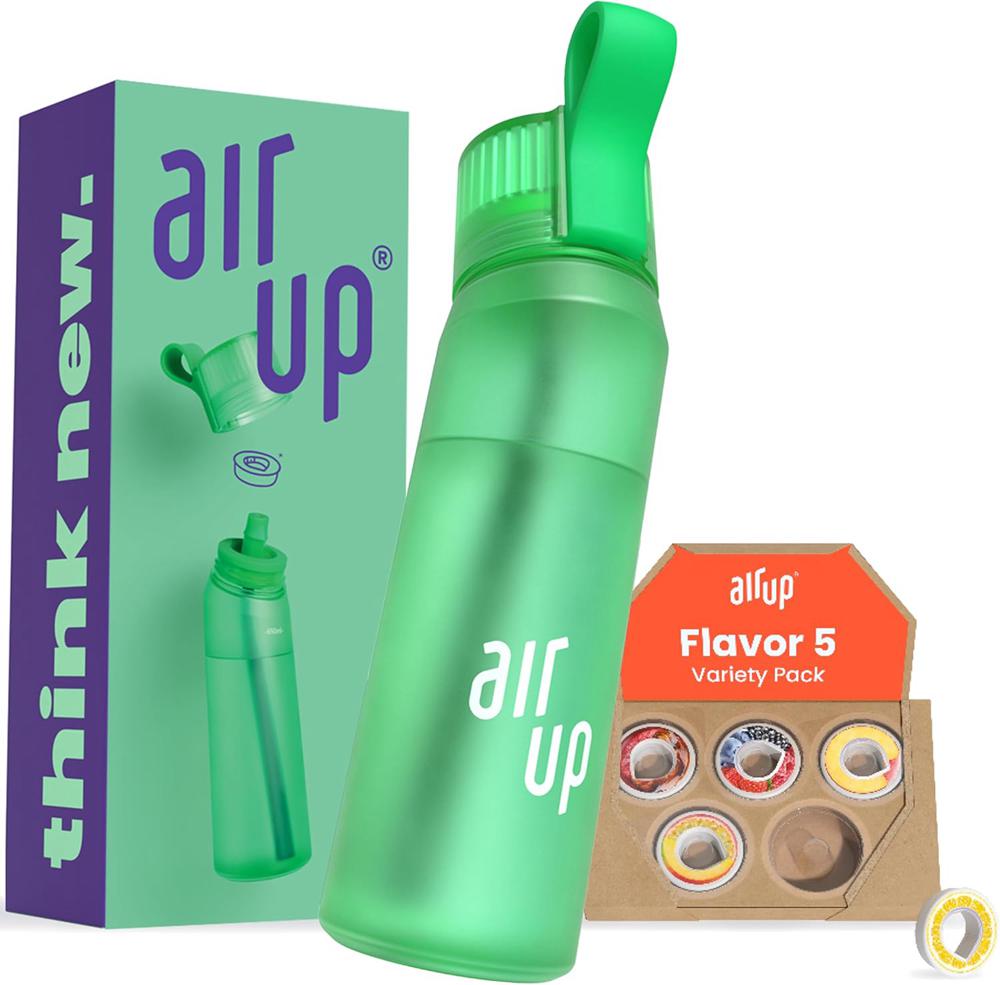 Air Up (22 oz) 5 scent pods & straw Bottles Vibrant Green | Canada  1630-WNPKB