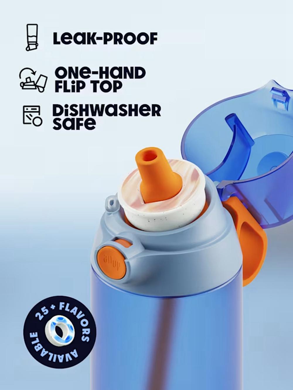 Air Up Click 600ml Bottles Blue / Bright Orange | Canada  8251-NRFPH