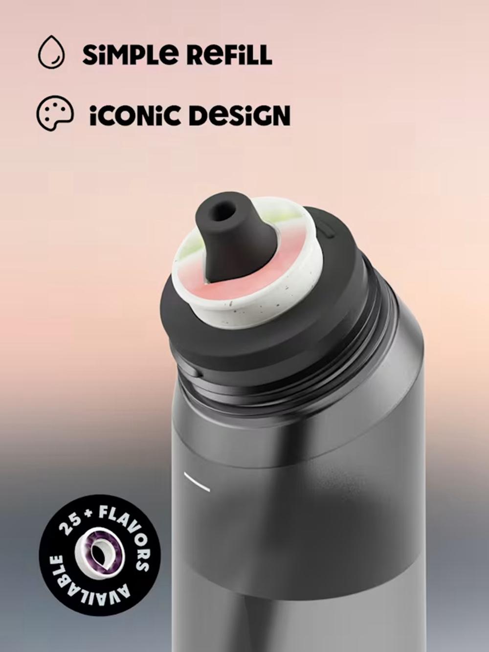 Air Up Twist 650ml Bottles Charcoal Grey | Canada  0165-EZOBF