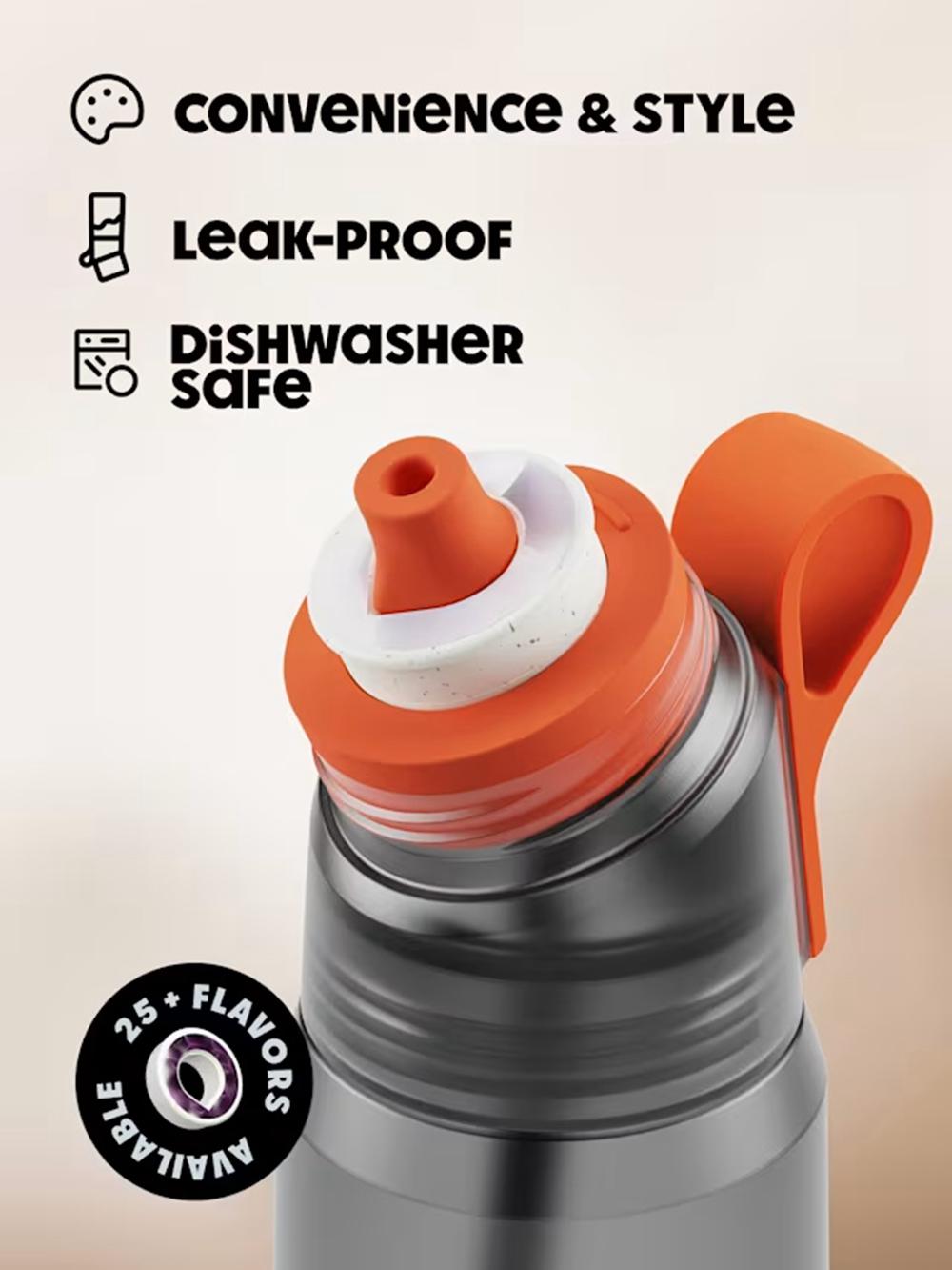 Air Up Twist Pro 1000ml Bottles Charcoal Grey | Canada  1854-OQGYH