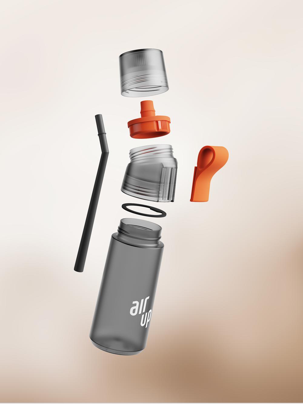Air Up Twist Pro 21oz Bottles Grey | Canada  7905-VGSBI