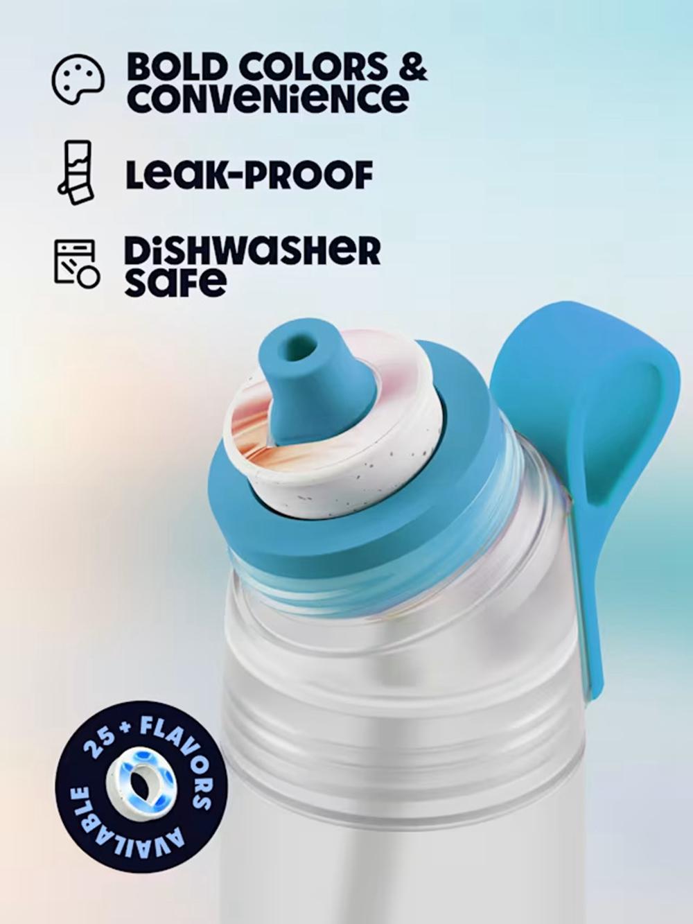 Air Up Twist Pro 600ml Bottles Blue Splash | Canada  5720-UAWBD