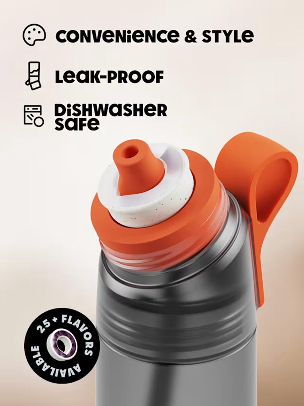 Air Up Twist Pro 600ml Bottles Charcoal Grey | Canada  8265-BXNKH