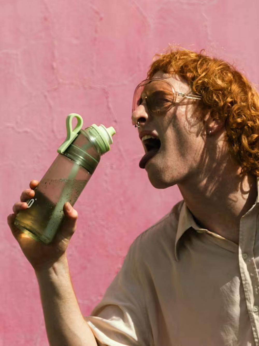 Air Up Twist Pro 600ml Bottles Green Sage | Canada  0814-ZXQIW