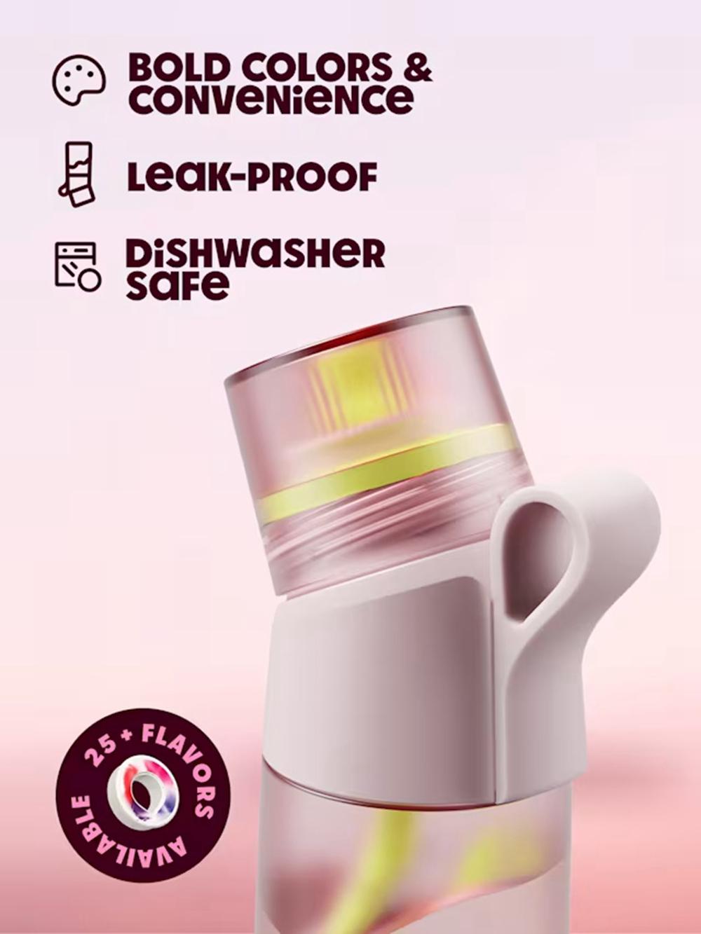 Air Up Twist Pro 600ml Bottles Pink Crush | Canada  6590-IYGRZ